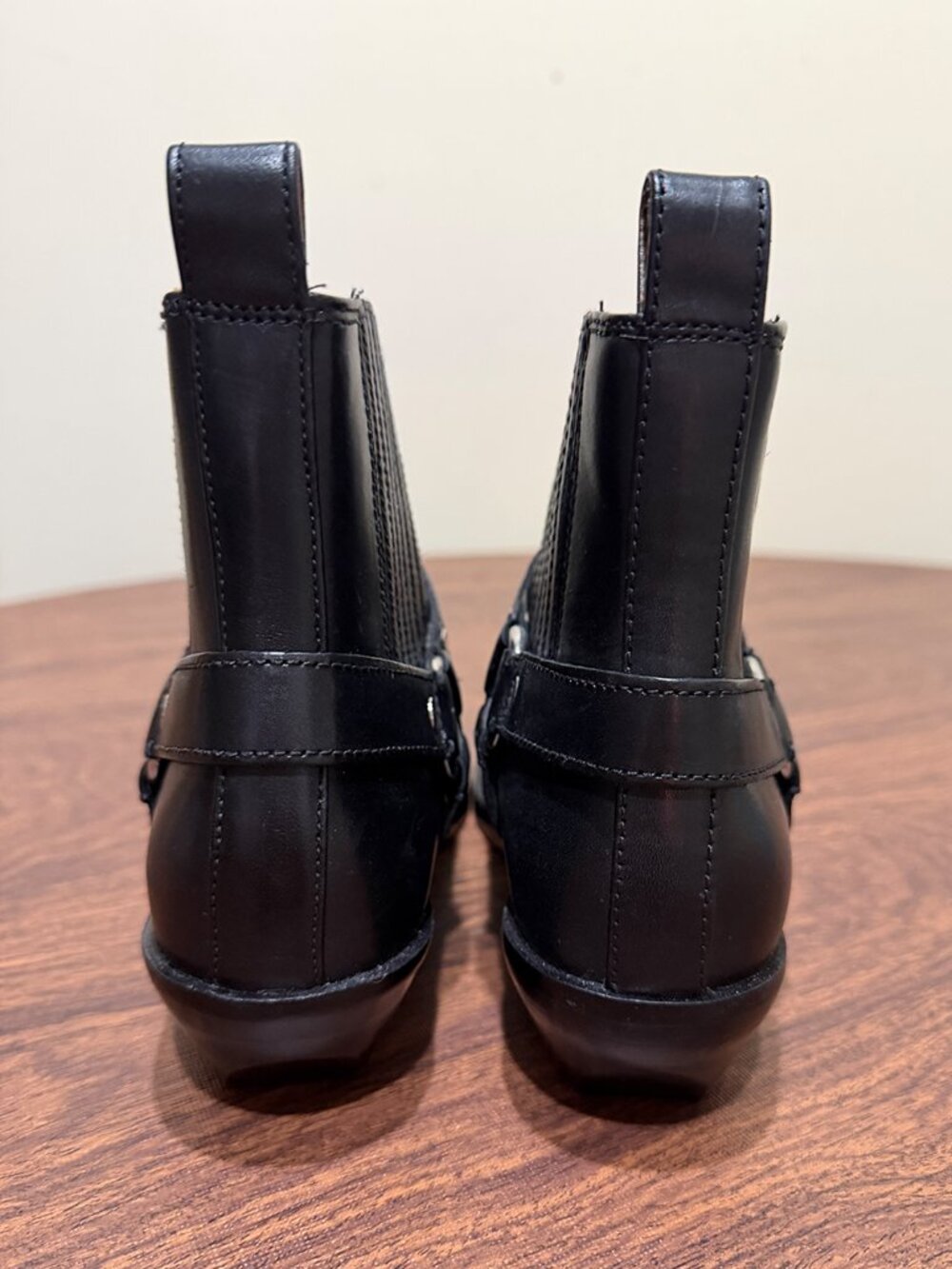 Madewell The Santiago Western Ankle Boot in True Black Women's Size 6.5 NWOT - Picture 8 of 9